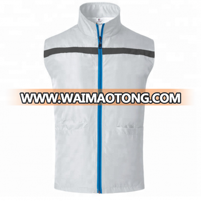 Reflecting work wear fabric vest with Unique Quality