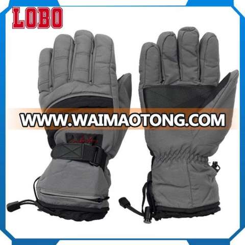 Wholesale custom ladies black warm water proof ski mens women winter gloves touch screen gloves